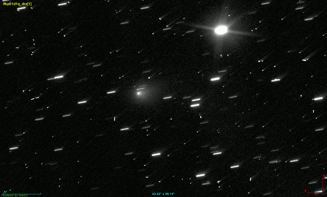 Межзвездный объект 3I/ATLAS на снимках телескопа «Хаббл» / © David Jewitt/NASA/ESA/Space Telescope Science Institute (STScI)