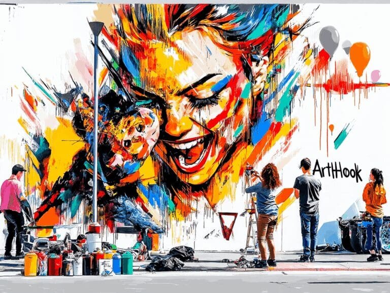    Художник граффити на праздник: как создать незабываемое событие, полное ярких эмоций и творчества Art-Hook.Ru