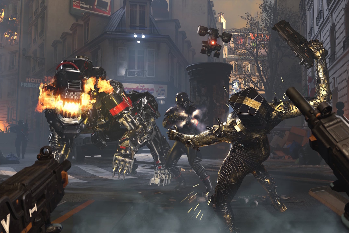    Скриншот из игры Wolfenstein: Youngblood / Bethesda