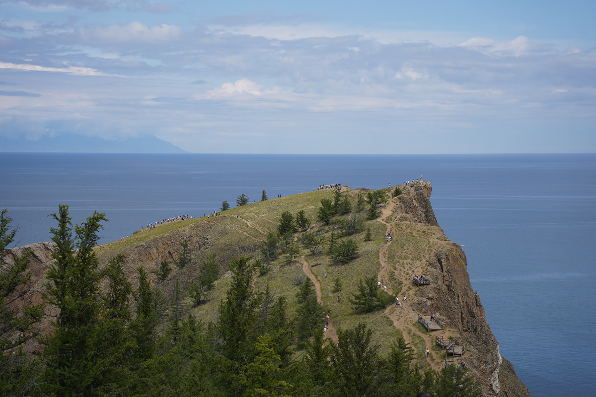 Мыс Хобой - северная точка острова Ольхон