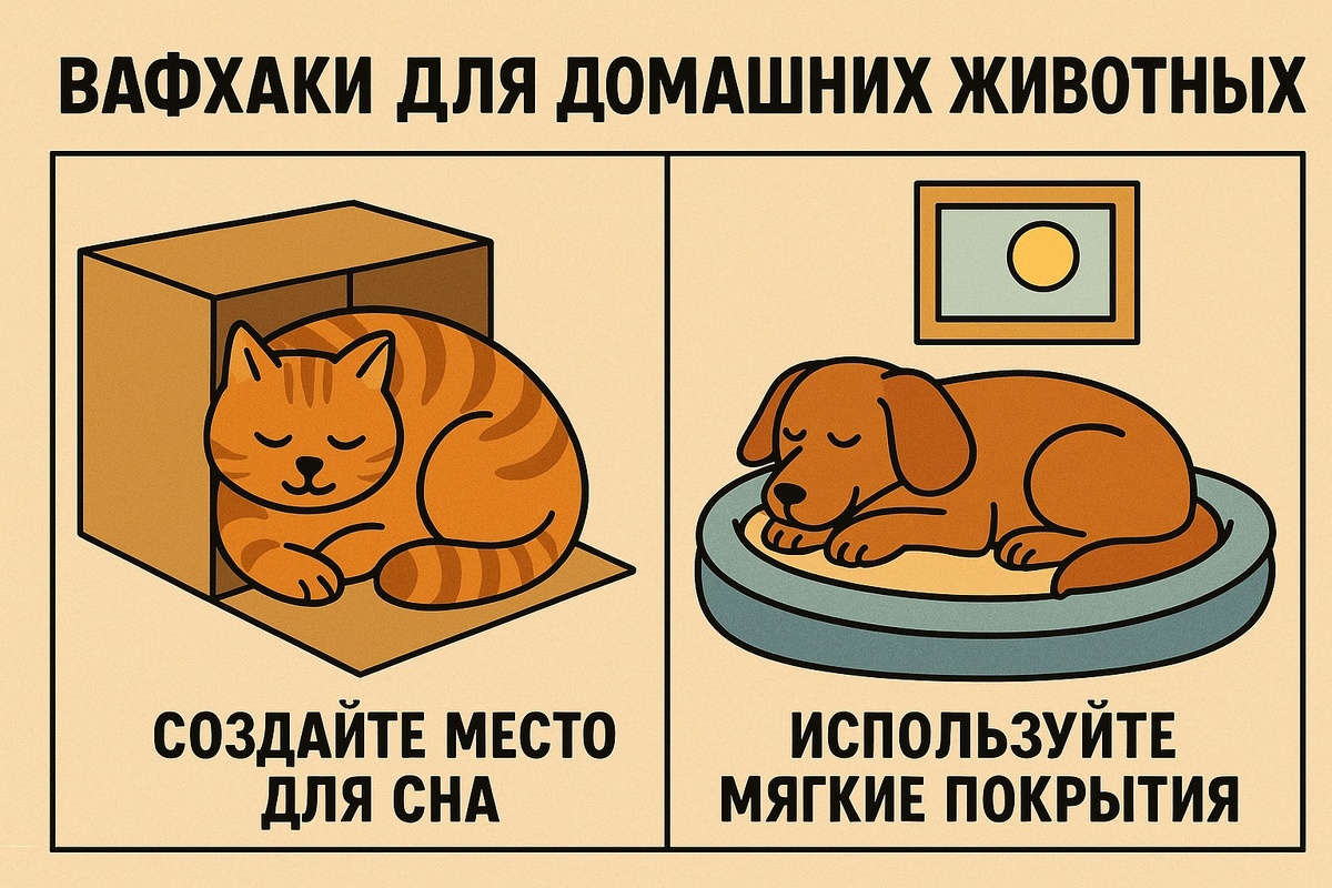 Лайфхаки для домашних животных: советы по уходу, гигиене и развлечению питомцев