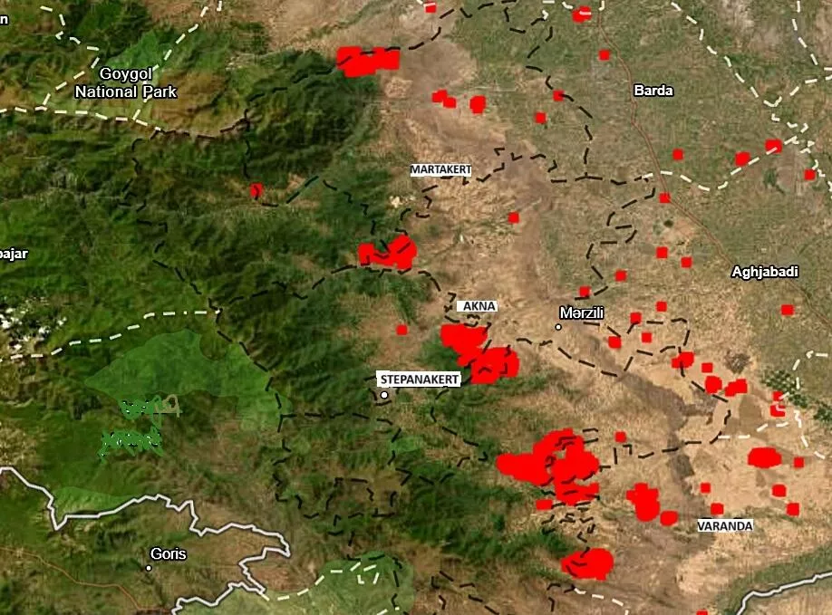 Лесные пожары в Арцахе
© Photo : press office of the Artsakh ministry of culture