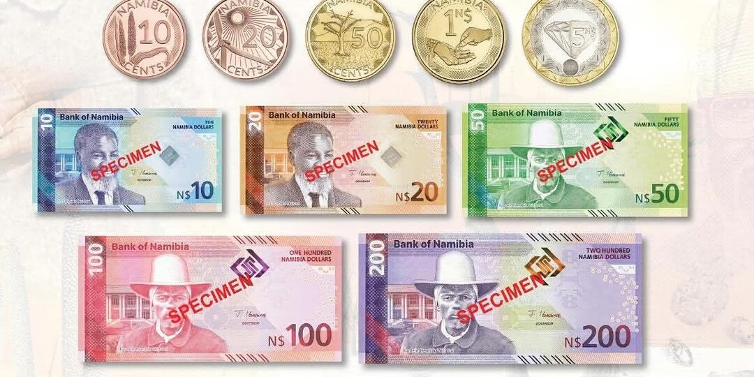 Намибия: обновление банкнот и монет