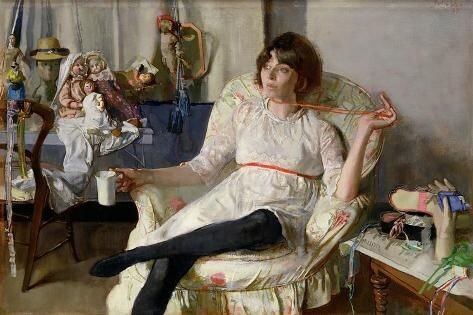 Джон стэнтон Уорд, "Девочка-кукла"