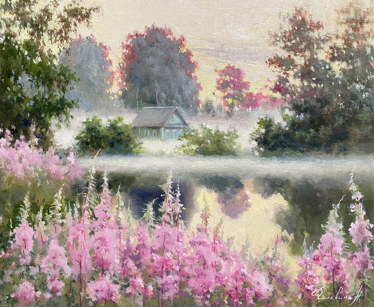  "Над туманом июль возвышается"