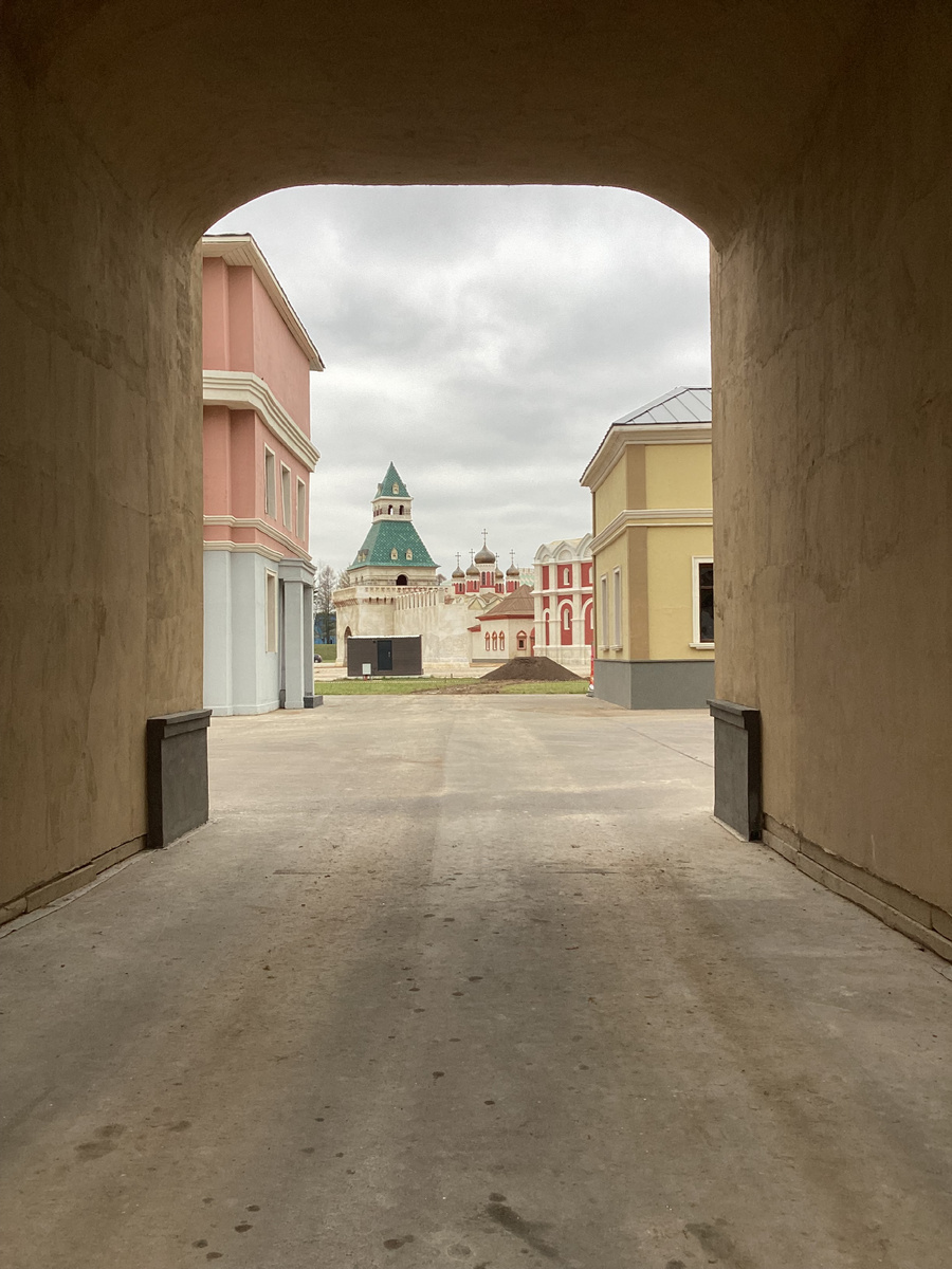 Вид на Древнюю Русь из со стороны Москвы 40х. Фото автора.