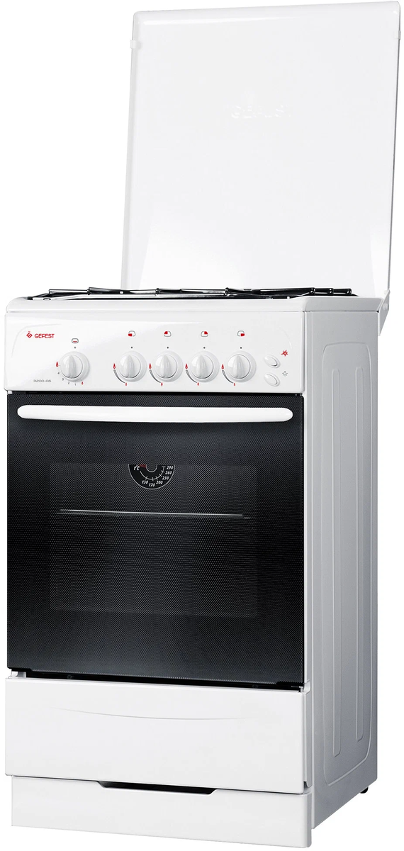 Газовая плита GEFEST 3200-06 с духовкой и стальными решётками