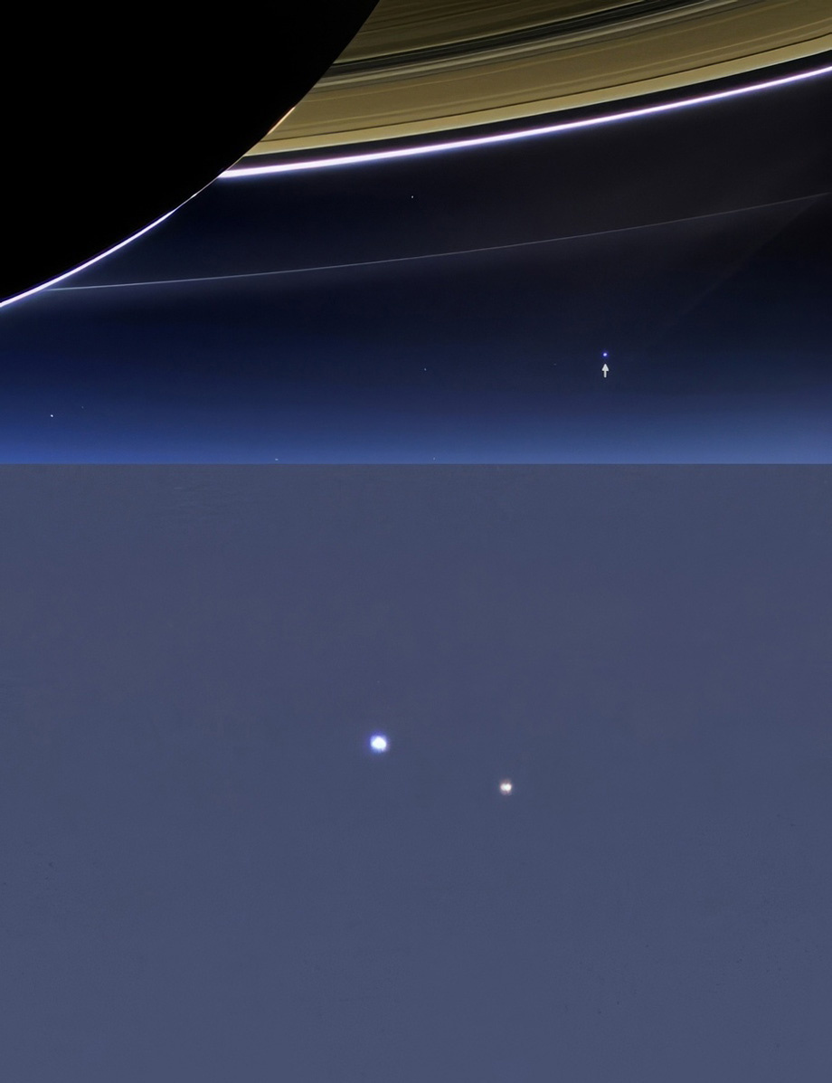 Земля и Луна / NASA 