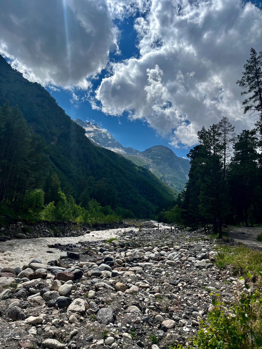 Река Баксан .