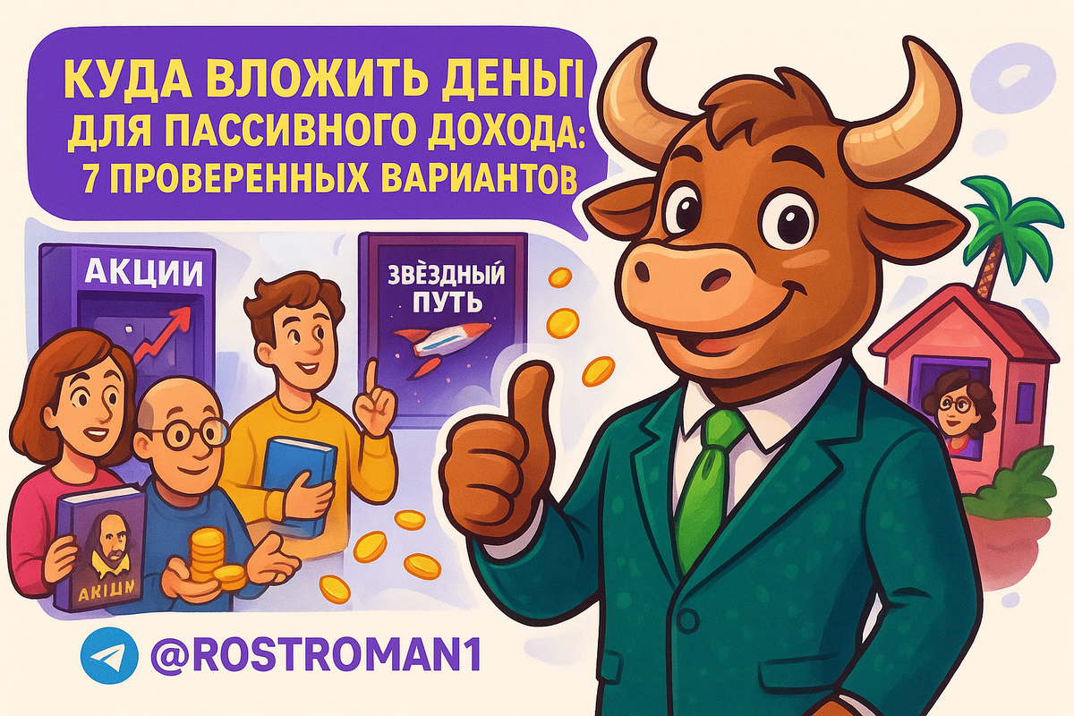    Куда инвестировать для пассивного дохода в 2024 году надежные стратегии для начинающих и опытных инвесторов РоСТ | Роман о Системном Трейдинге