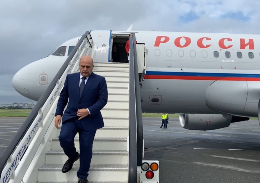    Михаил Мишустин. Кадр из видеоролика в ТГ-канале Правительства РФ