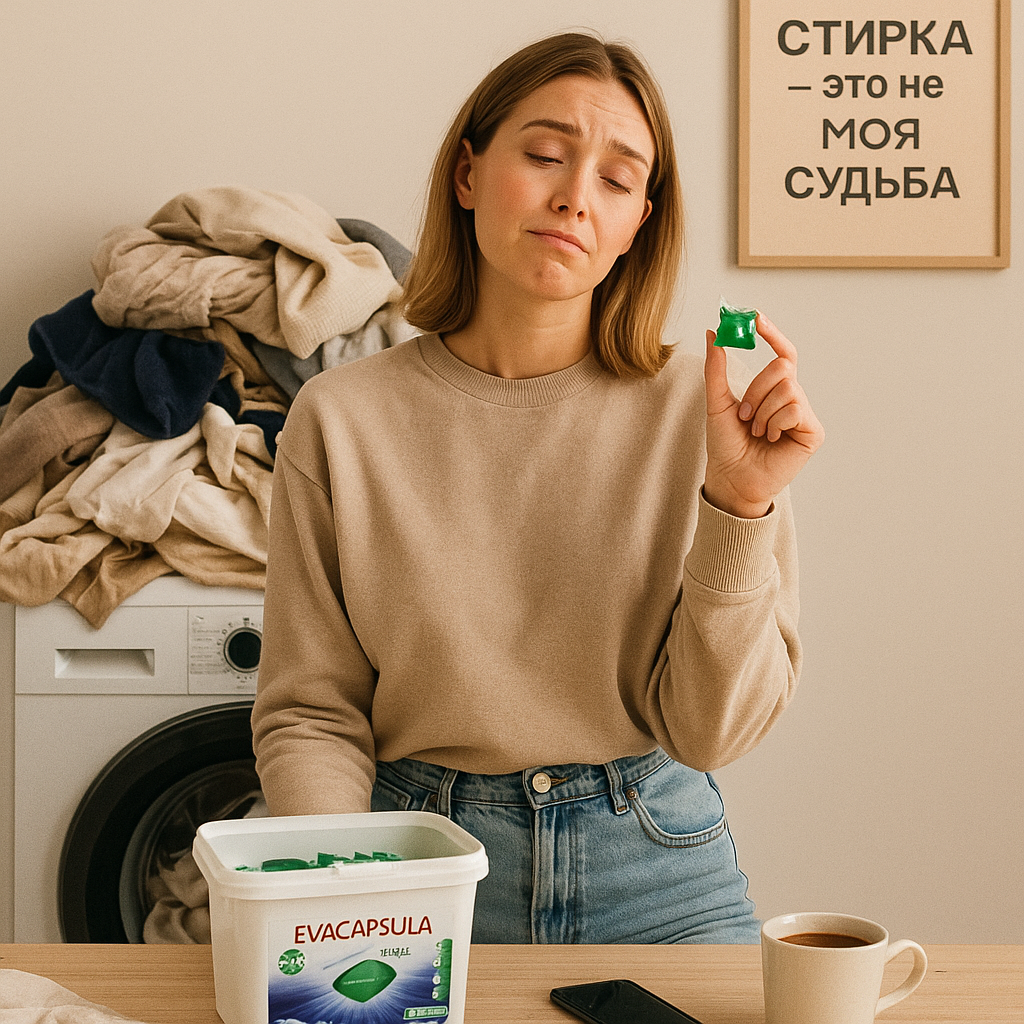 может, капсулы для стирки решают часть проблем со стиркой?
