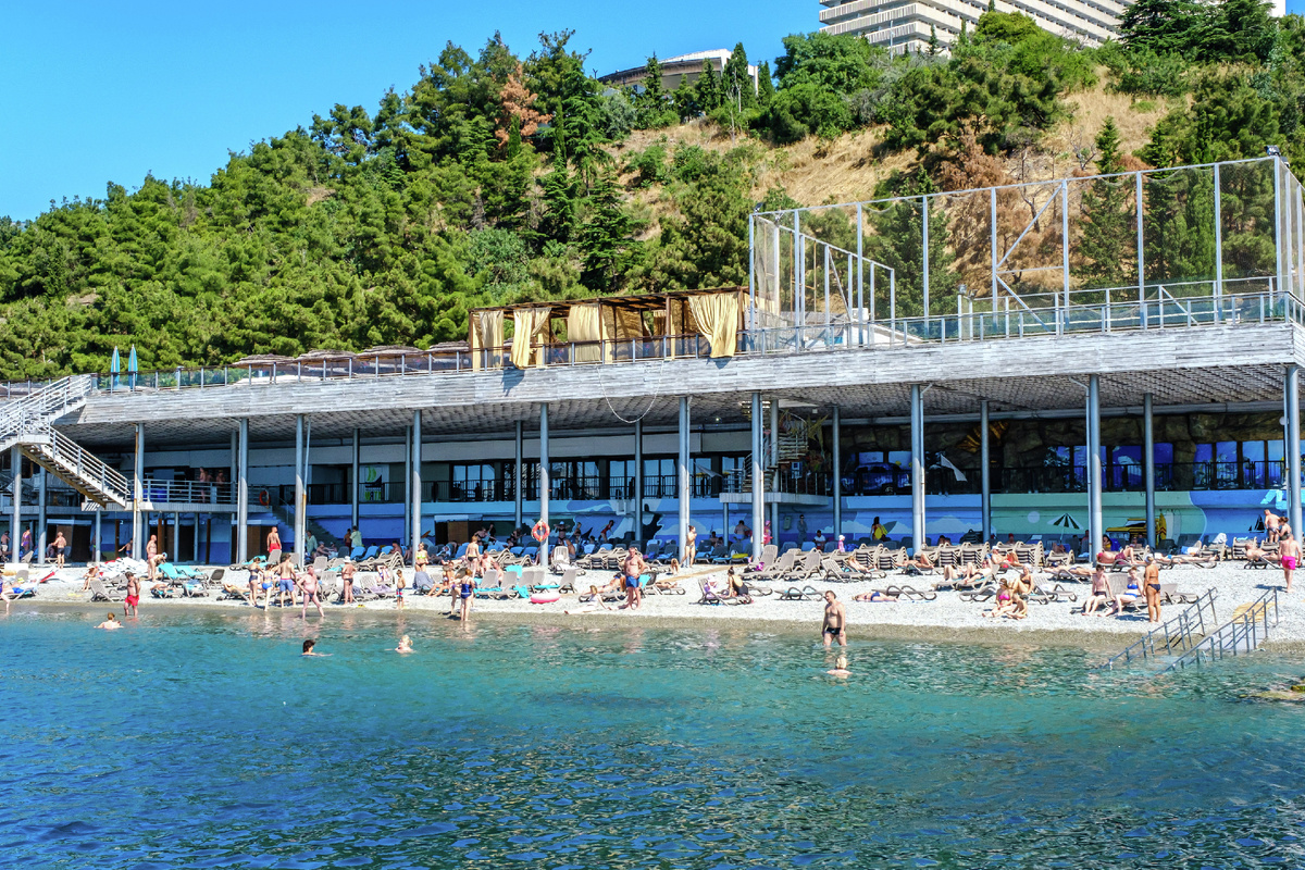 Пля\ж отеля Yalta Intourist
Фото предоставлено пользователем пляжа