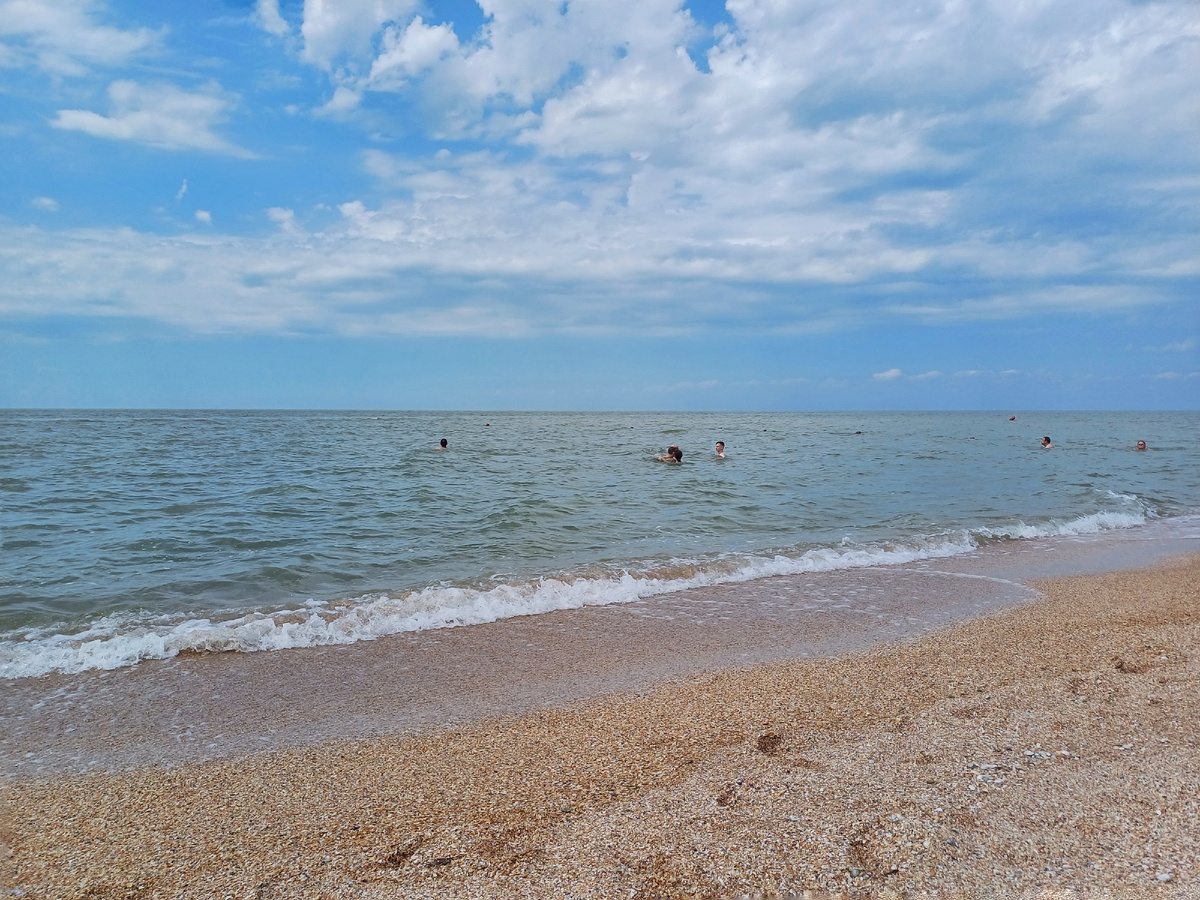 Пляж Азовский