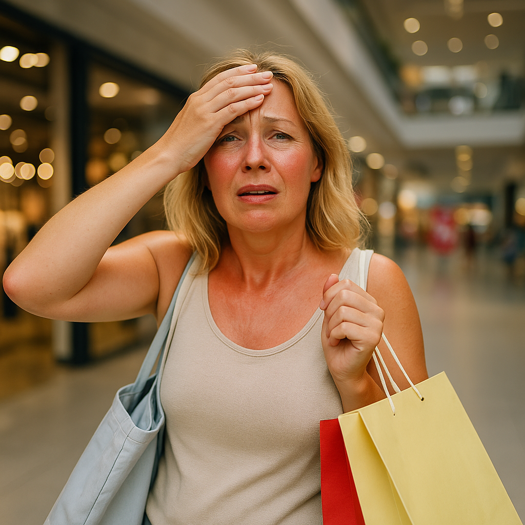 Приливы крови к поверхности кожи лица, шеи, груди, верхней части туловища — один из основных симптомов климакса. Приливы сопровождаются покраснением и чувством жара.