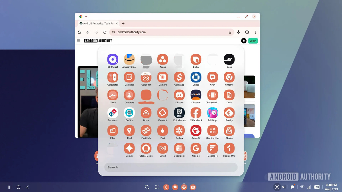    Десктопный режим Samsung DeX получил крупный редизайн в OneUI 8