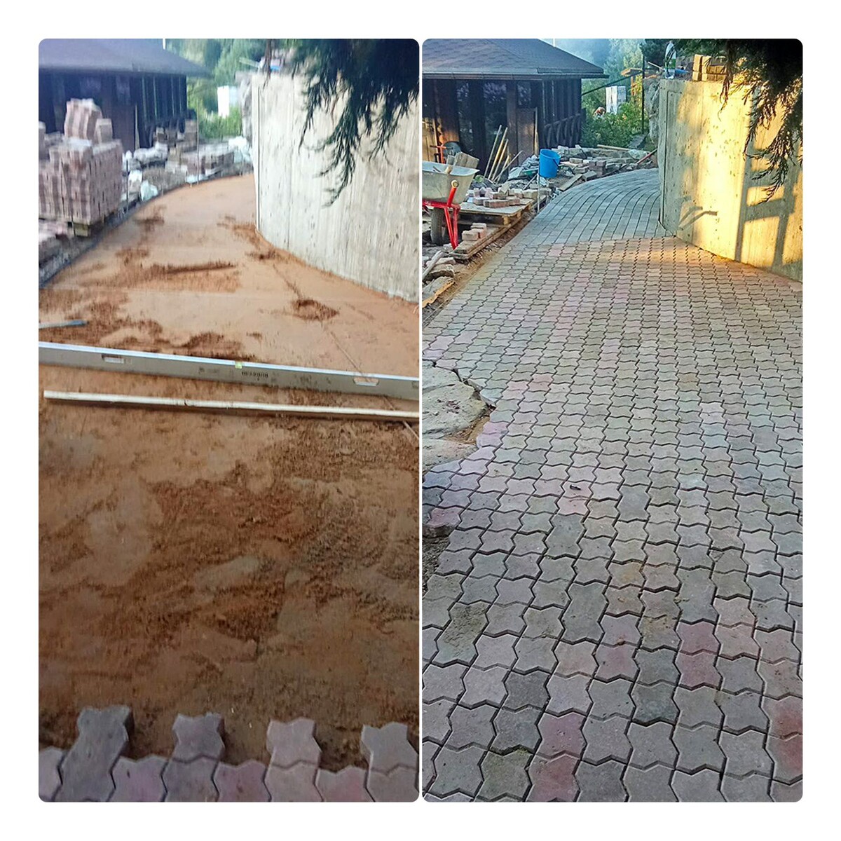 Работа ДО и ПОСЛЕ от GardenGate