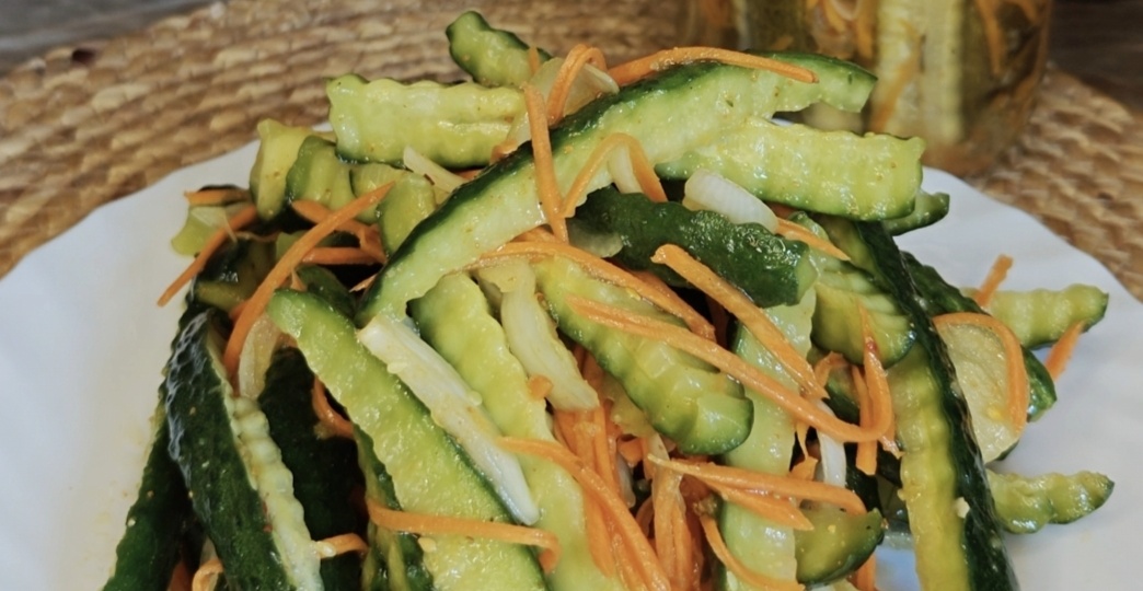 Огурцы по-корейски