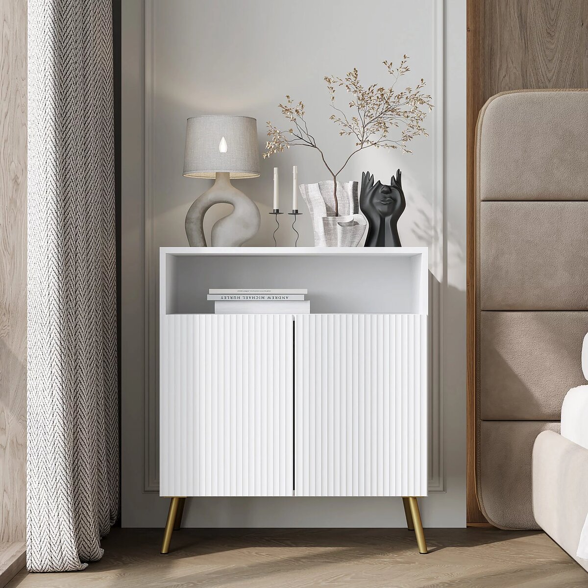 Лагом Мебель: Комод со створками Нео - 023OZ