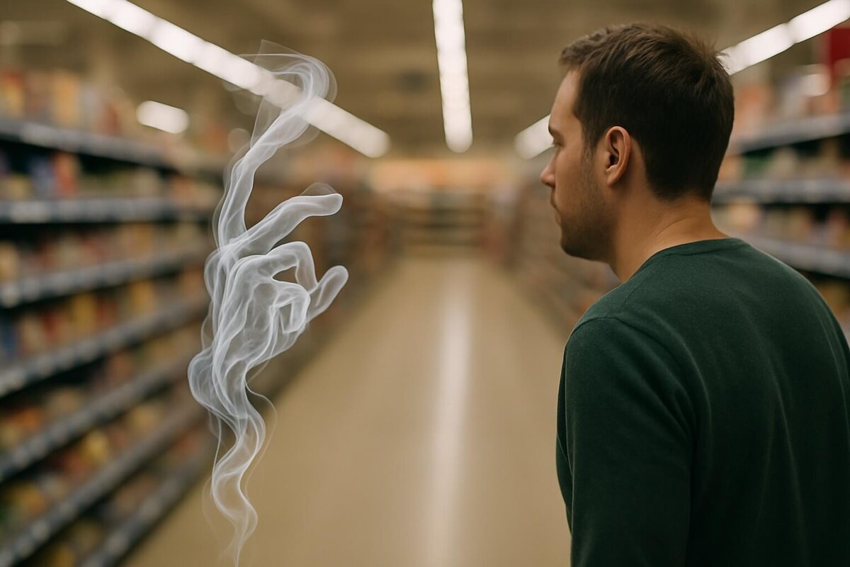    Запахи напрямую воздействуют на эмоции, память и аппетит, влияя на наши покупки почти бессознательно