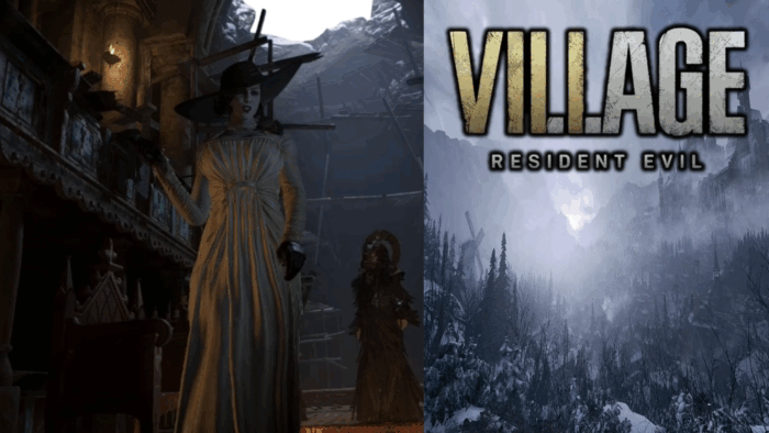 Gif картинка "Леди Димитреску"