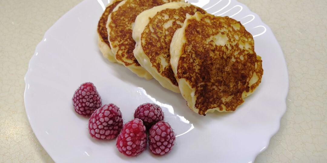 Творожные оладьи, нужный нам белок