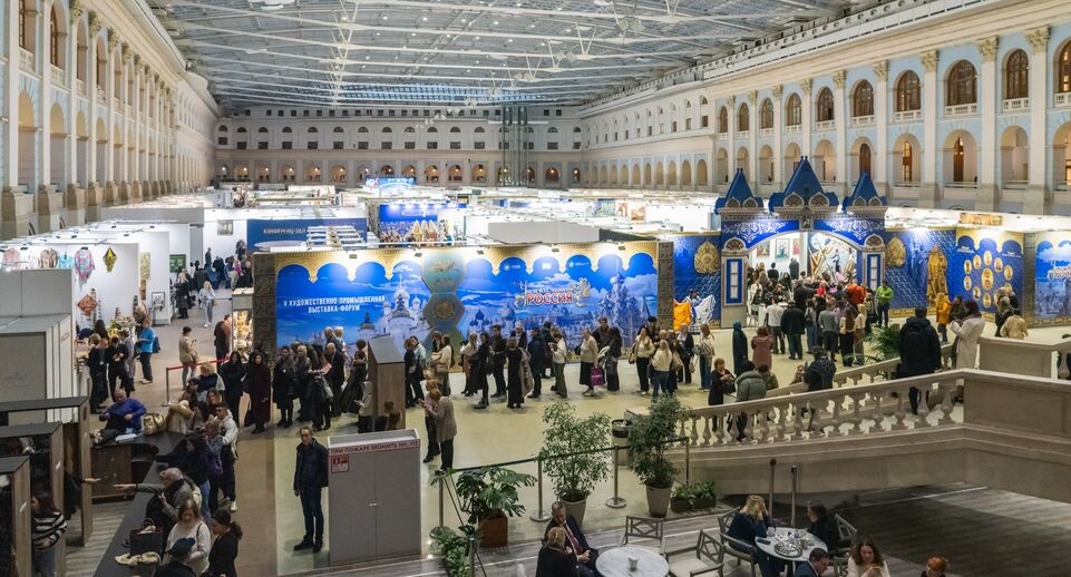    Народные промыслы Подмосковья на выставке «Уникальная Россия» / Медиасток.рф