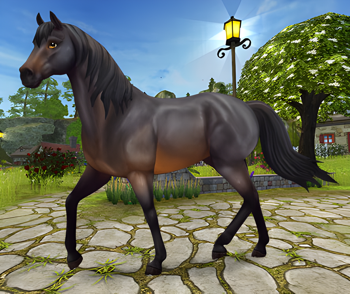 В Star Stable Online стартовая версия Юрвикская чистокровная является единственной полностью настраиваемой лошадью, что делает ее особенно привлекательной для игроков, желающих иметь уникальную и персонализированную лошадь с самого начала игры, подчеркивая ее важную роль в игровом процессе и коллекционировании.