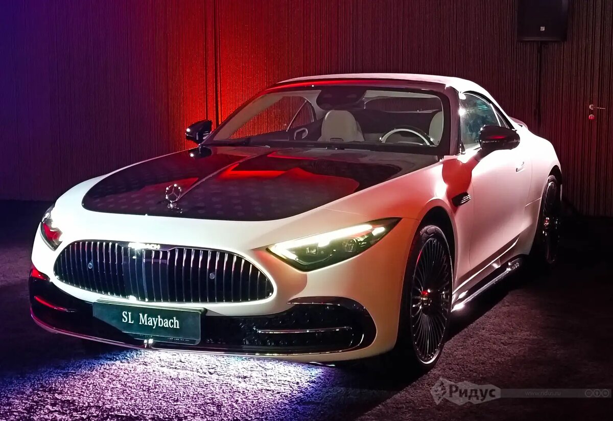    Mercedes-Maybach SL 680 Monogram «Белая атмосфера». © Ridus