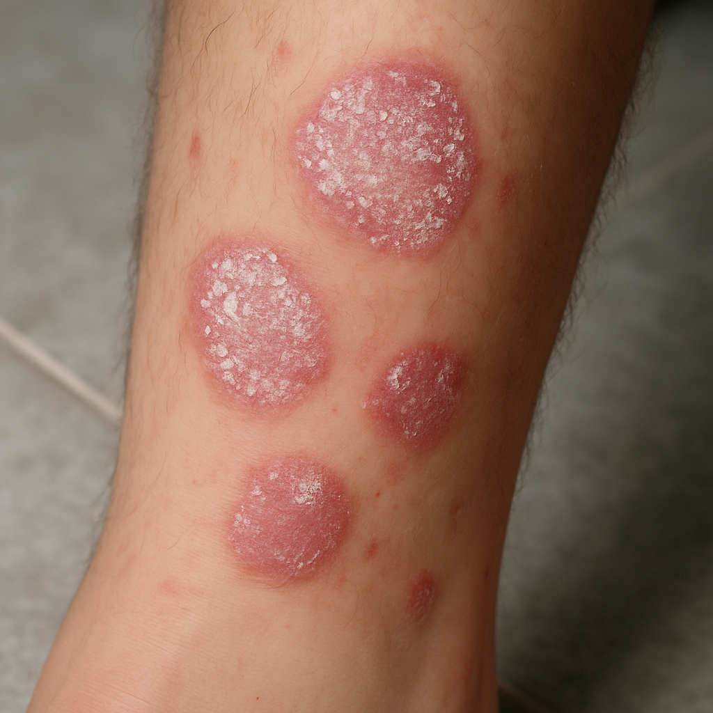 В основном врачи определяют псориаз визуально — как правило, к анализам или биопсии прибегают крайне редко.