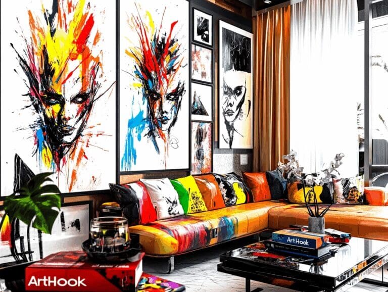    Искусство для вдохновения дома: как создать уникальный интерьер, который расскажет вашу историю Art-Hook.Ru