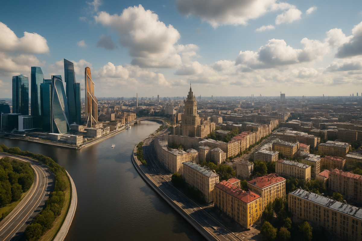 Москва сверху — город возможностей и решений