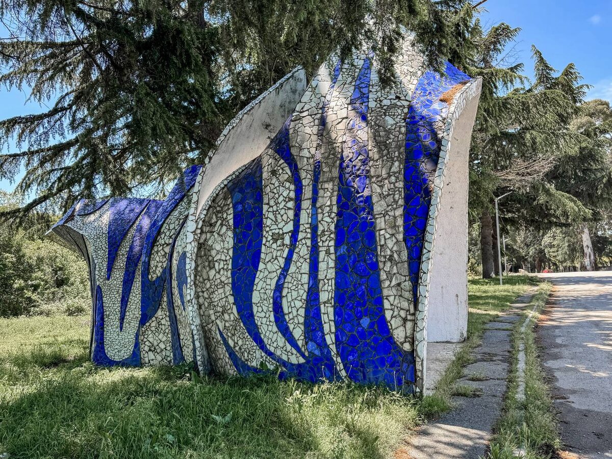 Остановка "Рыбка". Фото автора