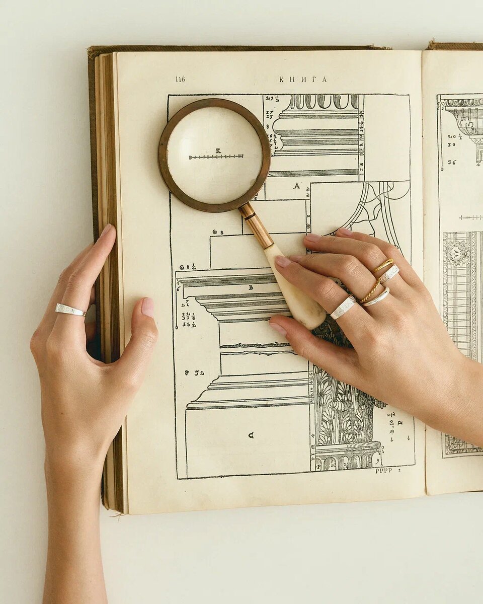 Кольца ювелирного бренда NÁNA из коллекций KÓSMOS и NOMAD