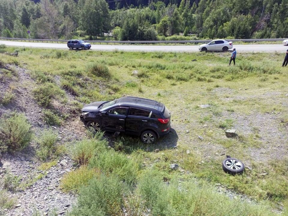    Смертельное ДТП у села Купчегень Онгудайского района. Источник: МВД по Республике Алтай