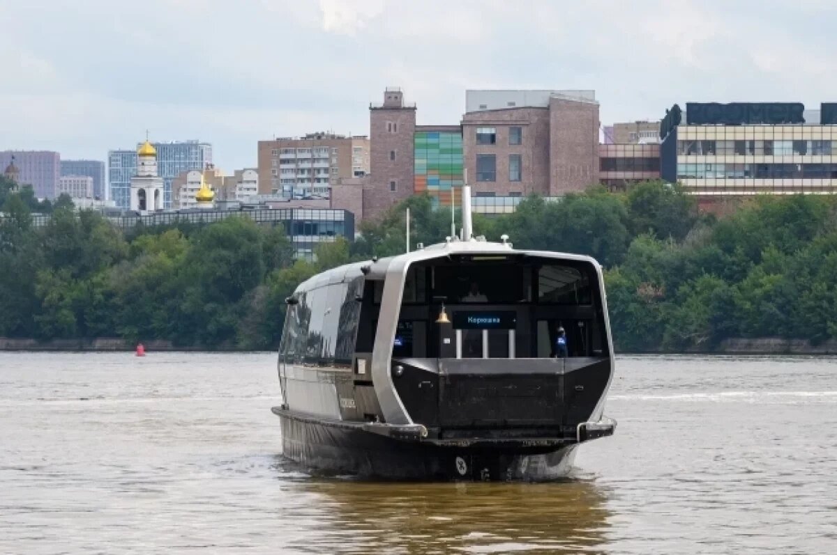    Более 30 тыс. поездок совершили пассажиры на третьем речном маршруте