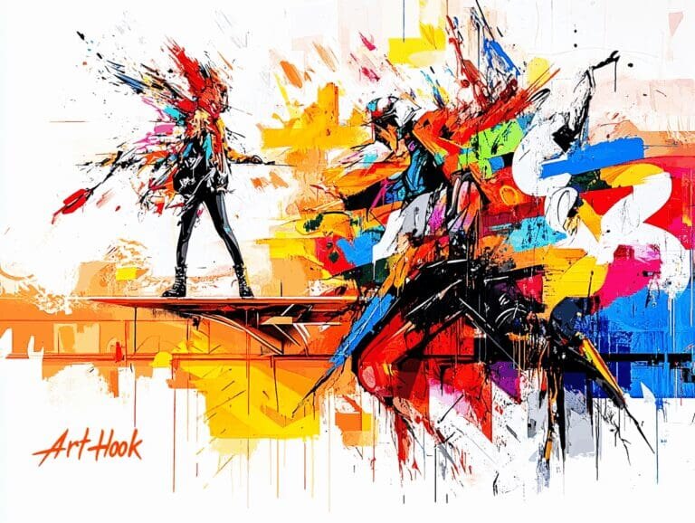    Оформление стен граффити: как превратить пустоту в яркое произведение искусства и вдохнуть жизнь в ваш интерьер Art-Hook.Ru