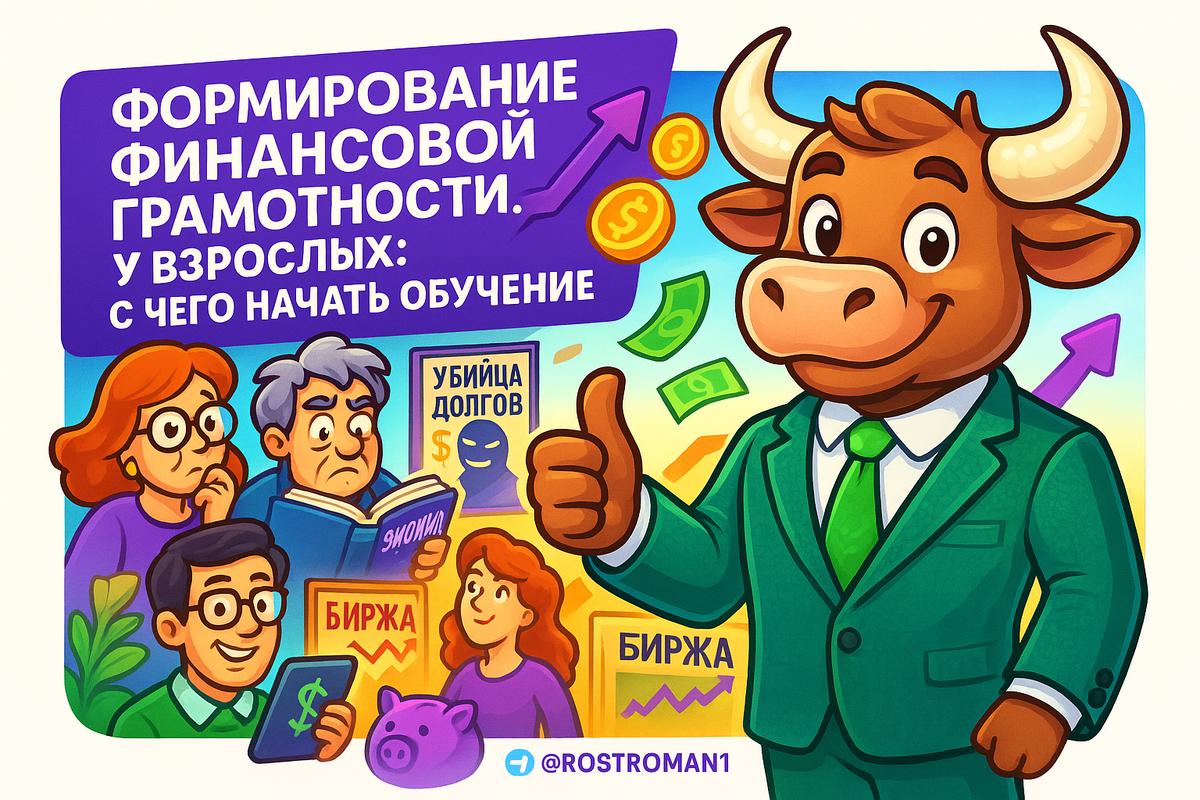 Финансовая грамотность для взрослых: как перестать сливать деньги и начать жить по-настоящему