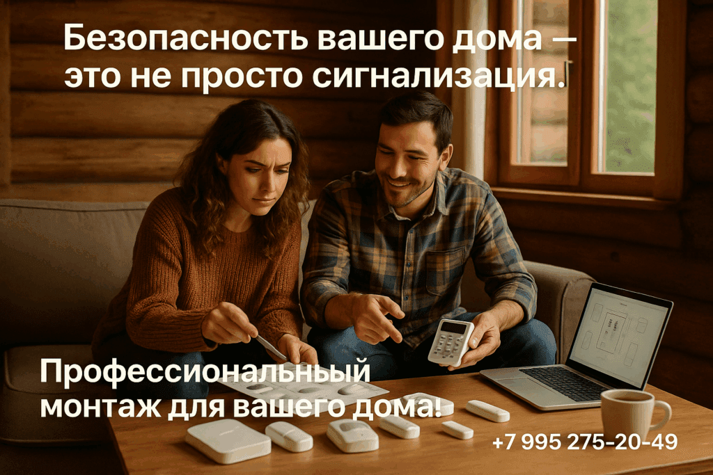    Сигнализация в доме из бревна: монтаж, цены, советы genadich