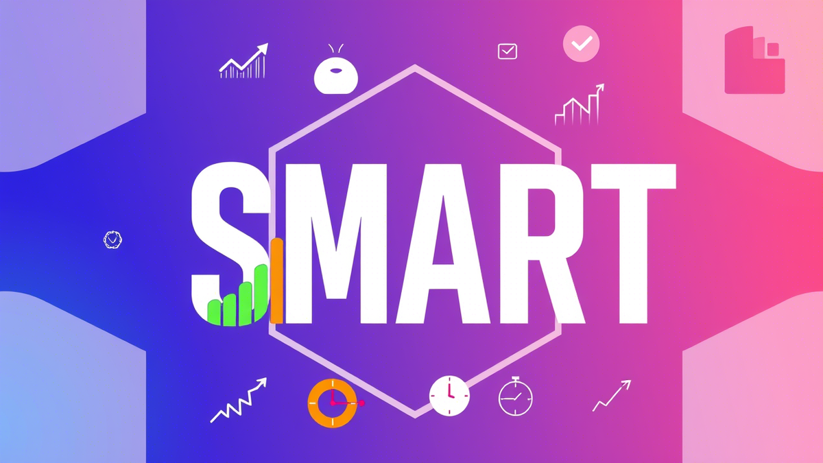 S — specific, M — measurable, A — achievable, R — relevant, T — time bound
