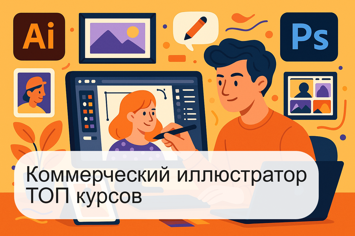 Подборка дистанционных курсов обучения по коммерческой иллюстрации