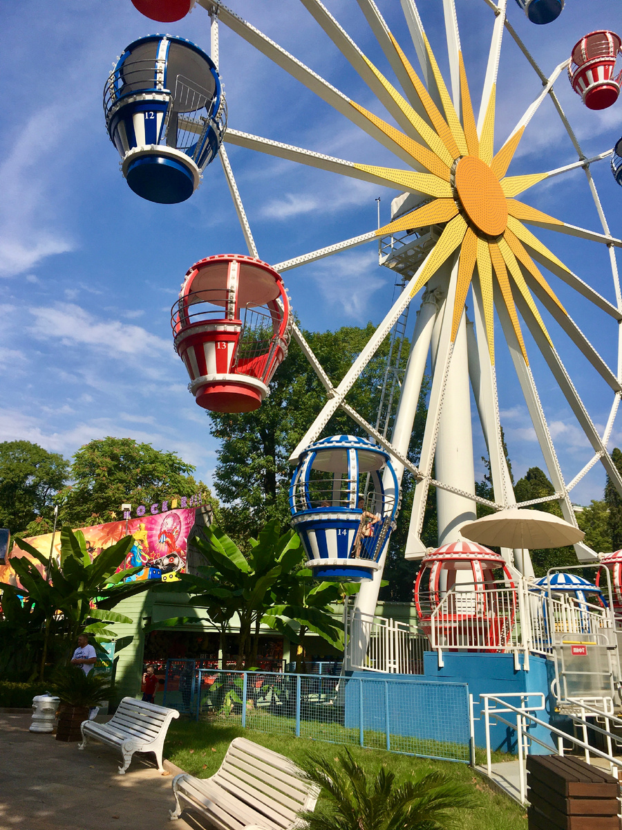 Парк Ривьера в Сочи: Колесо обозрения, Выше только звёзды!