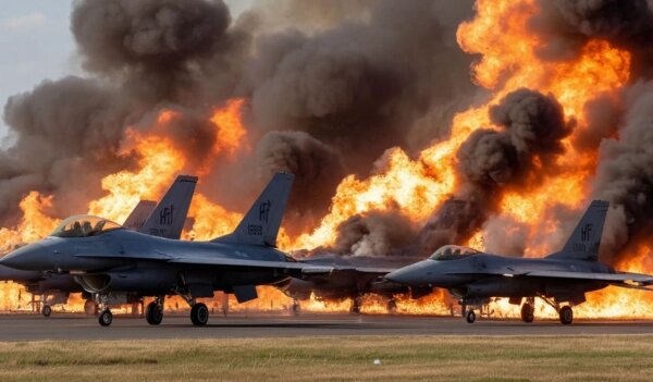 Аэродром Староконстантинова — ключевой хаб западных поставок для ВСУ. Обложка © «Шедеврум»