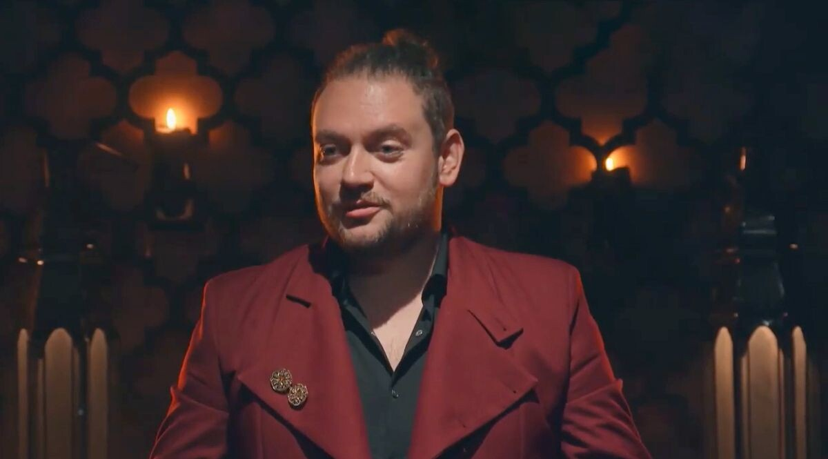 Борис Дергачев. Кадр из  шоу «Мастер игры» на ТНТ 