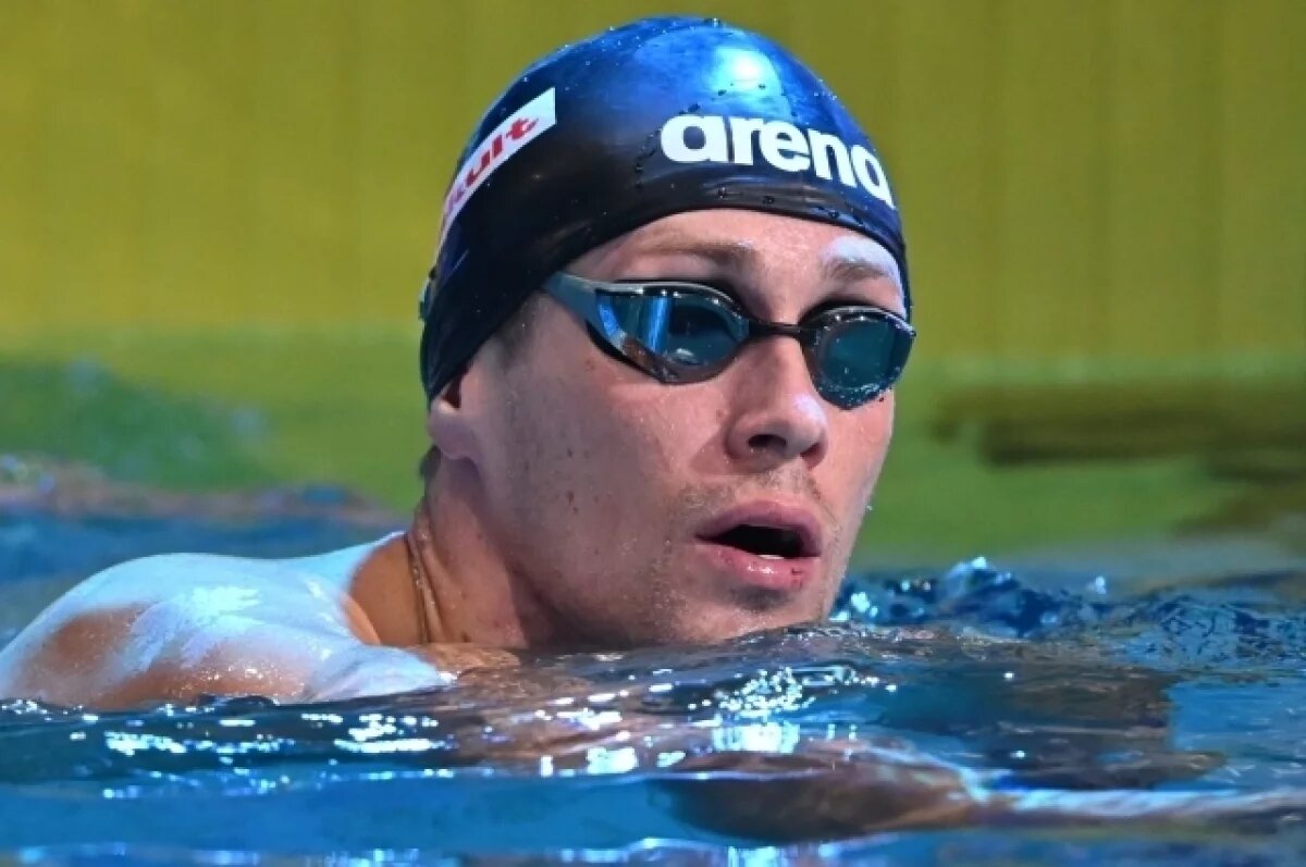    Пловец Пригода дисквалифицирован в финале ЧМ на дистанции 100 м брассом