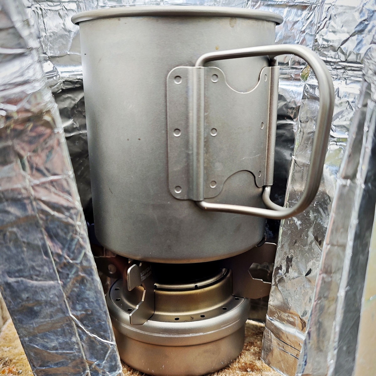 Титановая спиртовка Lixada