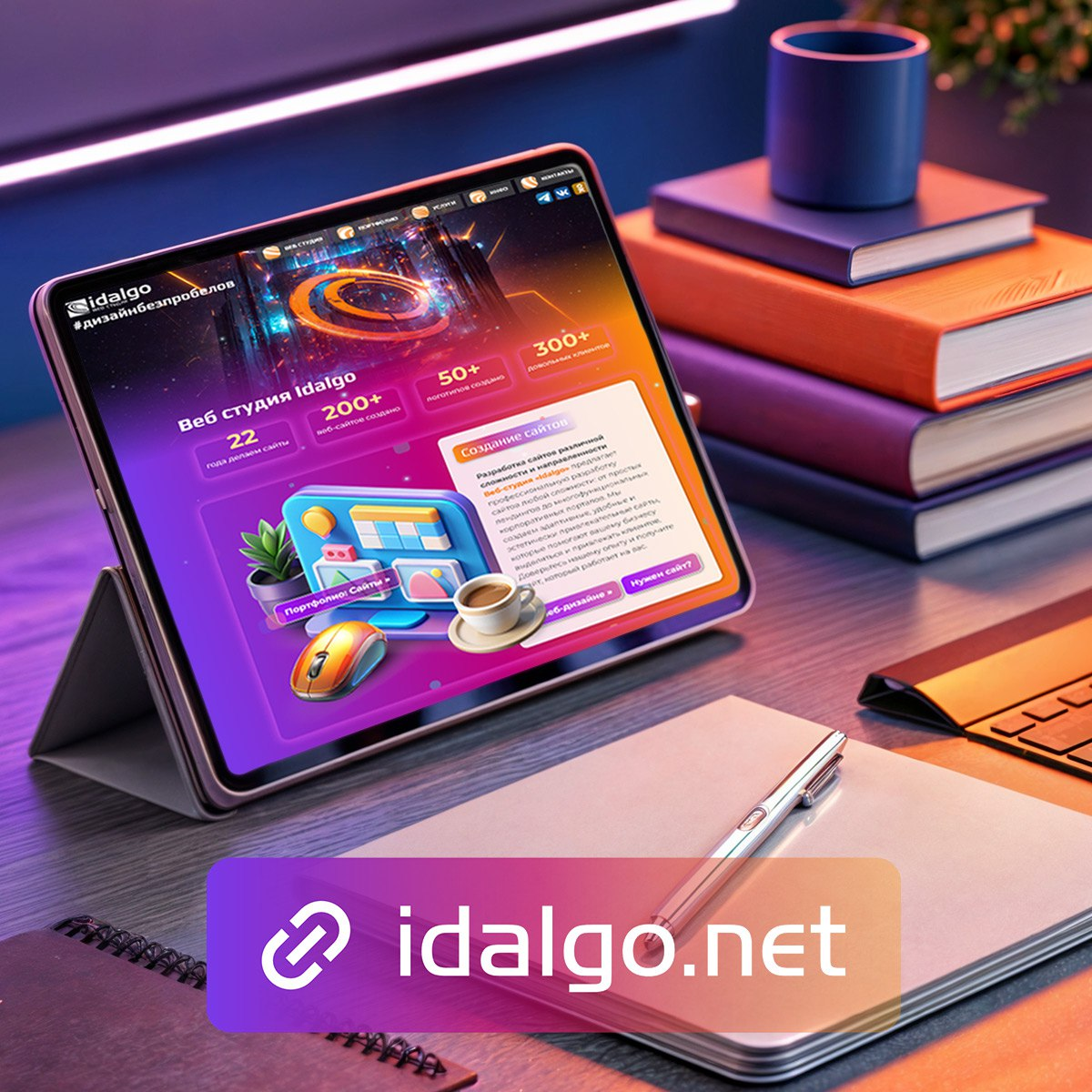 веб-студии Idalgo