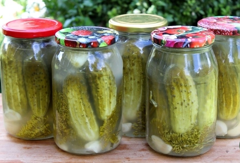 Маринованные огурцы, хрустящие и вкусные