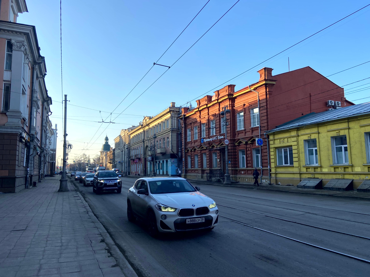 Маршут прогулки по улице Ленина и Карла Маркса