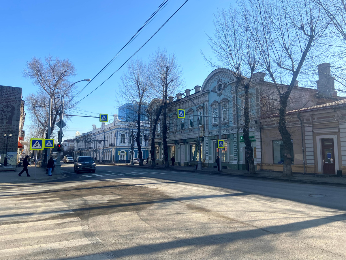 Маршрут прогулки по улицам Ленина и Карла Маркса